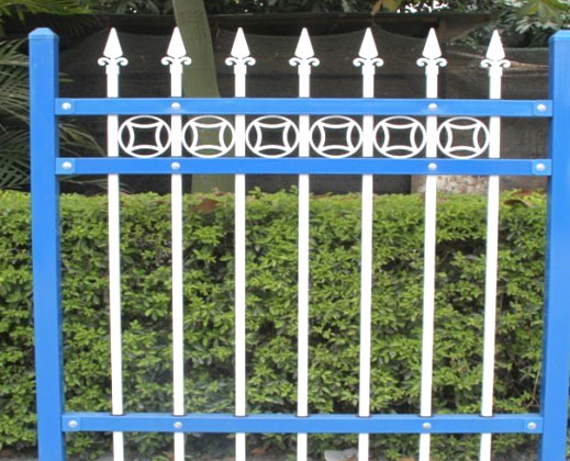 三橫桿鋅鋼圍墻護(hù)欄
