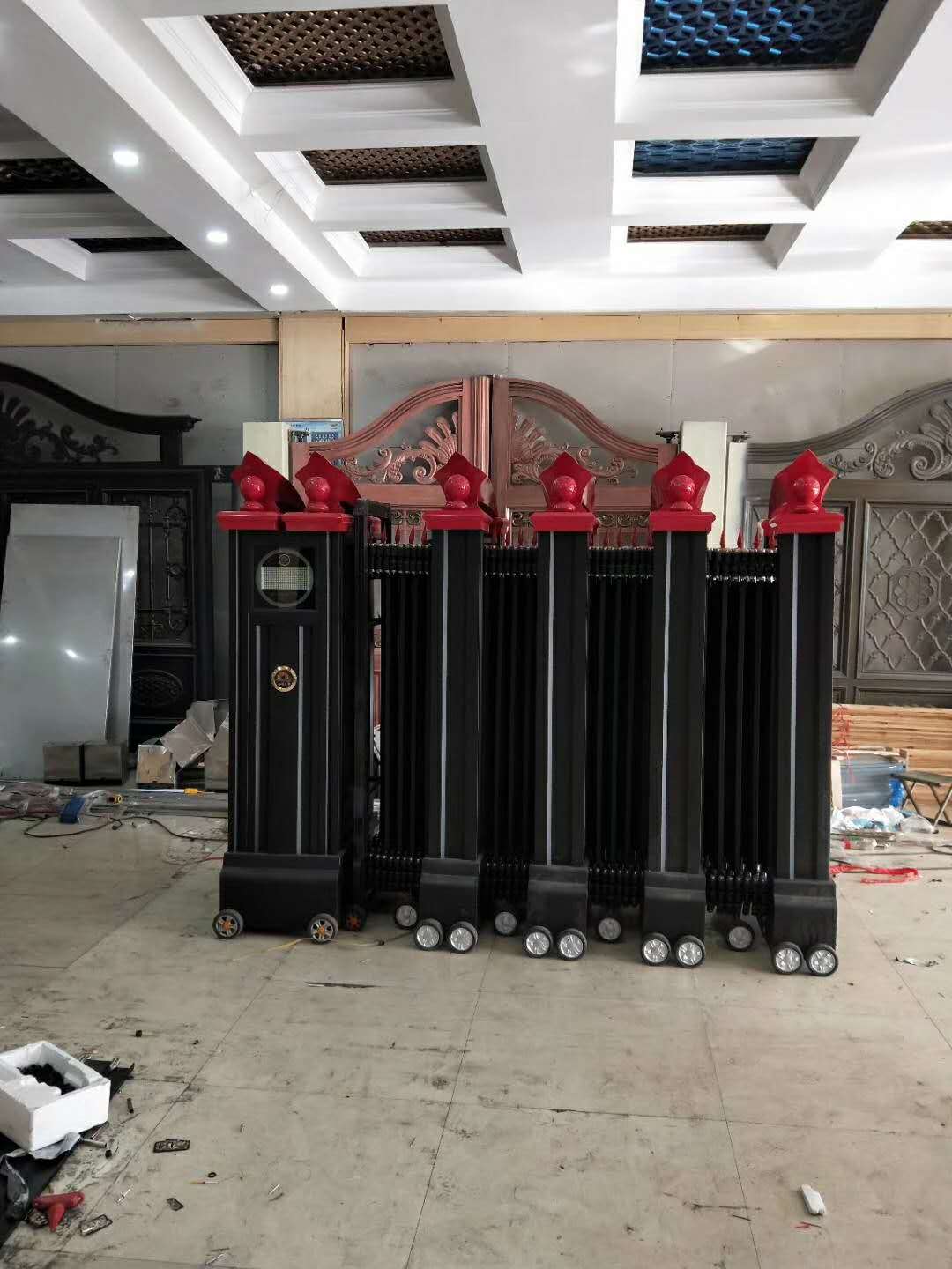 豪華不銹鋼電動門